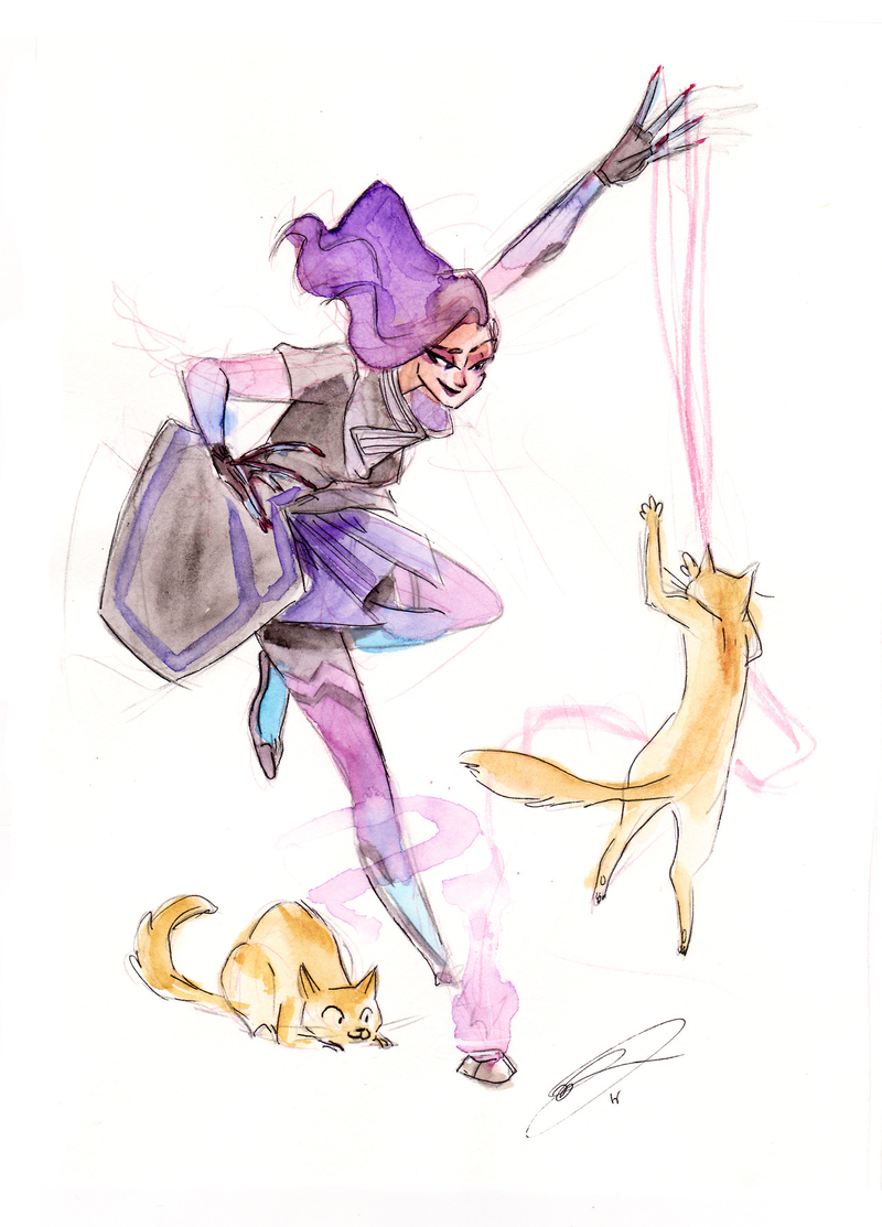 Illustration for article titled Overwatch, But Also With Cats